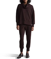Varley Priya DoubleSoft® Mock Cowl Neck Long Sleeve Longline Sweatshirt