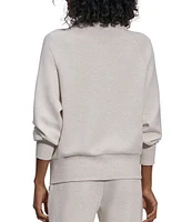 Varley Roxbury DoubleSoft® Stand Collar Raglan Long Sleeve Zip Through Sweat Jacket