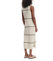 Varley Scott Scoop Neck Sleeveless Midi Tank Dress