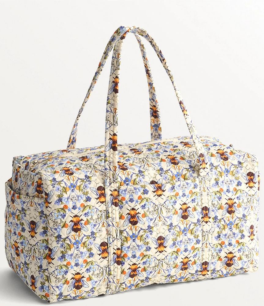 Vera Bradley Bee Garden Large Original Duffel Bag