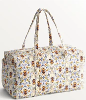 Vera Bradley Bee Garden Large Original Duffel Bag