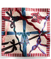 Vera Bradley Bows Square Silk Scarf