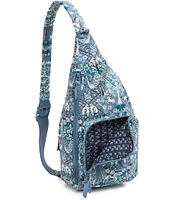 Vera Bradley Enchantment Blue Sling Backpack