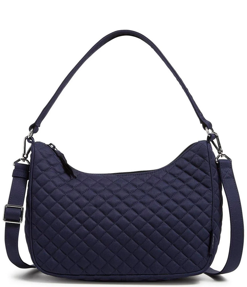 Vera Bradley Frannie Crescent Quilted Crossbody Bag