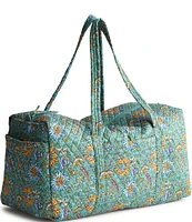 Vera Bradley Gemstone Paisley Large Original Duffel Bag