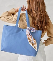 Vera Bradley Hathaway Leather Tote Bag