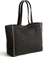 Vera Bradley Holly Days Cotton Gabardine Hathaway Tote Bag