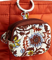 Vera Bradley Marrakesh Vines Cream Bag Charm for AirPods