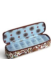 Vera Bradley Marrakesh Vines Cream Travel Pill Case