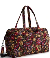 Vera Bradley Midnight Garden Paisley Miramar Weekender Bag