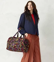 Vera Bradley Midnight Garden Paisley Miramar Weekender Bag