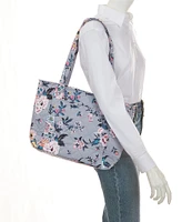 Vera Bradley Parisian Bouquet Small Vera Tote Bag