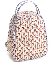 Vera Bradley Rachel Ditsy Premium Cotton Lunch Bag