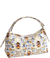 Vera Bradley Roxbury Bee Garden Crescent Shoulder Bag