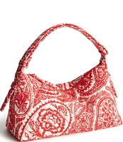 Vera Bradley Roxbury Crescent Paisley Key Shoulder Bag