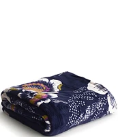 Vera Bradley Seurat Floral Plush Throw Blanket