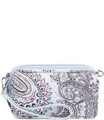 Vera Bradley Soft Sky Paisley RFID All In One Crossbody Bag