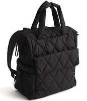 Vera Bradley Welland Nylon Diaper Tote Backpack