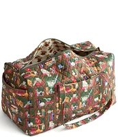Vera Bradley x Harry Potter Hogwarts Library Large Original Duffle Bag