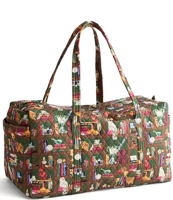 Vera Bradley x Harry Potter Hogwarts Library Large Original Duffle Bag