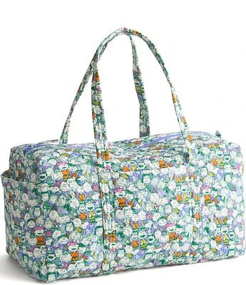 Vera Bradley x Peanuts Large Original Duffle Bag