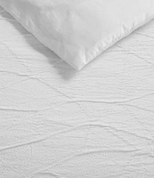 Vera Wang Abstract Crinkle Reversible Comforter Mini Set