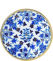 Wedgwood Blue Hibiscus Bone China Salad Plate