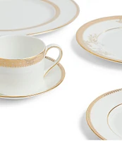 Vera Wang by Wedgwood Vera Lace Floral 5-Piece Place Setting