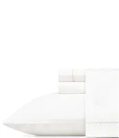 Vera Wang Simple Scallop Sateen Sheet Set