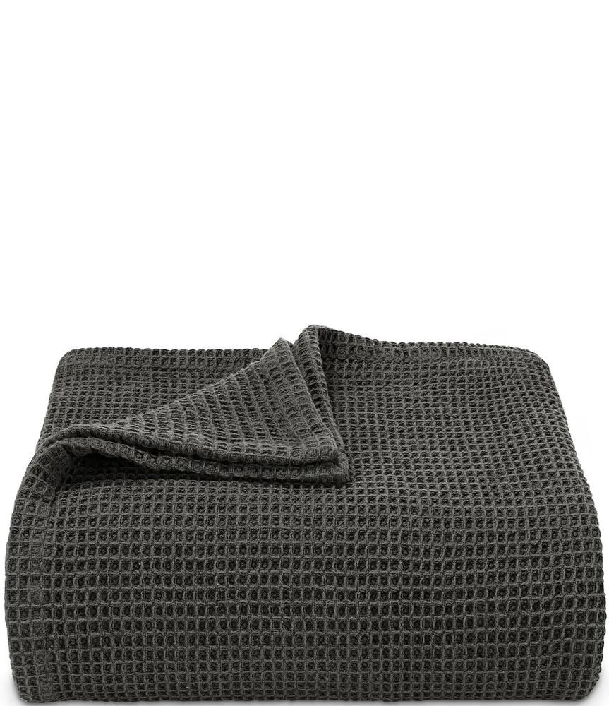 Vera Wang Waffle Weave Bed Blanket