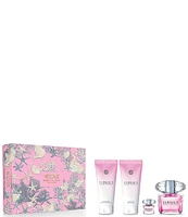 Versace Bright Crystal Eau de Toilette 4-Piece Gift Set