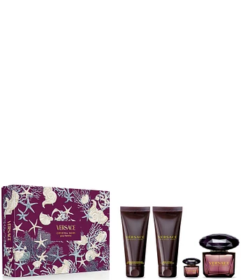 Versace Crystal Noir Eau de Parfum 4-Piece Gift Set