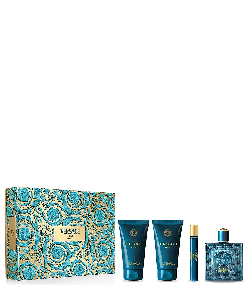 Versace Eros Parfum Gift Set, 4 Piece