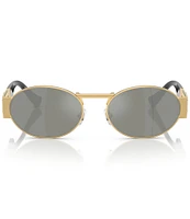 Versace Men's VE2264 56mm Oval Sunglasses