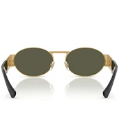 Versace Men's VE2264 56mm Oval Sunglasses