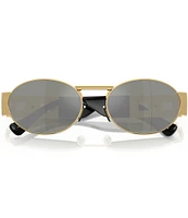 Versace Men's VE2264 56mm Oval Sunglasses