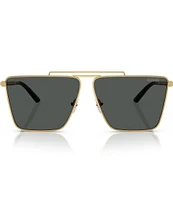 Versace Men's VE2266 64mm Pillow Sunglasses