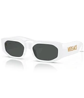 Versace Men's VE4489U 55mm Oval Sunglasses