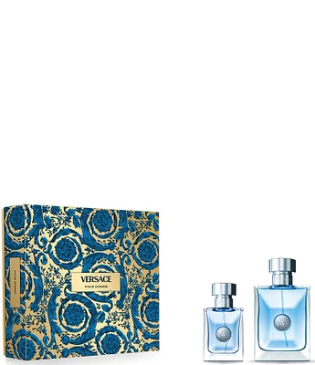 Versace Pour Homme Eau de Toilette Gift Set, 2 Piece