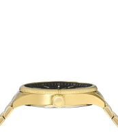 Versace Versus by Versace Men's Colonne Analog Gold Tone Stainless Steel Bracelet 45mm Watch