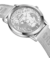 Versace Versus Versace Men's Barbes Domus Analog Stainless Steel Silver Mesh Bracelet Watch