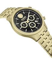 Versace Versus Versace Men's Colonne Chronograph Gold Stainless Steel Bracelet Watch