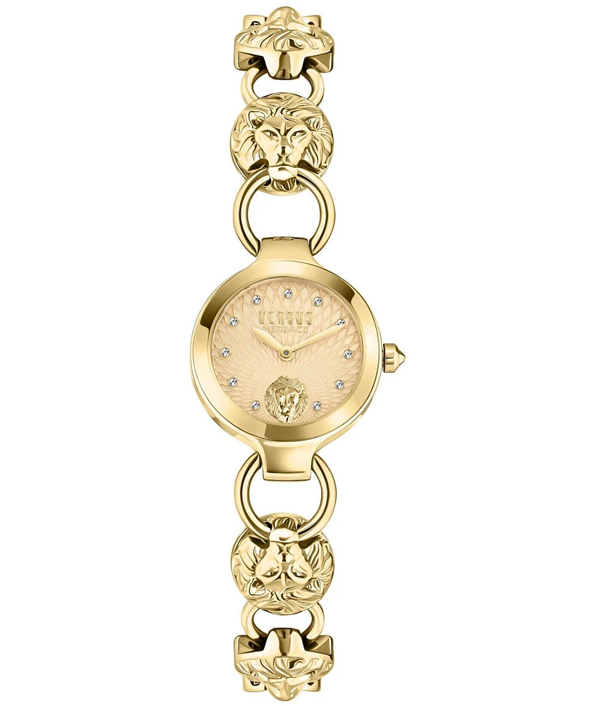 Versace Versus Versace Women's Broadwood Petite Analog Gold Stainless Steel Bracelet Watch