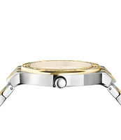 Versace Versus Versace Women's Vittoria Crystal Analog Two Tone Stainless Steel Bracelet Watch