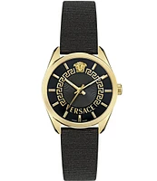 Versace Women's V-Circle Analog Strap Watch