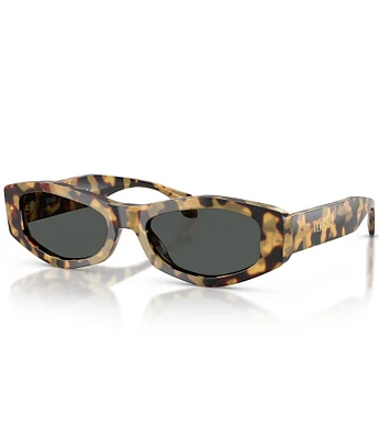 Versace Women's VE4487 54mm Oval Sunglasses