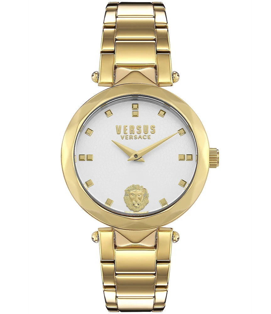 Versus by Versace Women's Covent Garden Analog Gold Stainless Steel Bracelet Watch