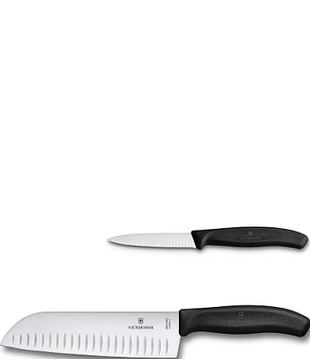 Victorinox 2-Piece Swiss Classic Santoku Knife Starter Set