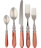 VIETRI Aladdin Brilliant 5-Piece Stainless Steel Flatware Set