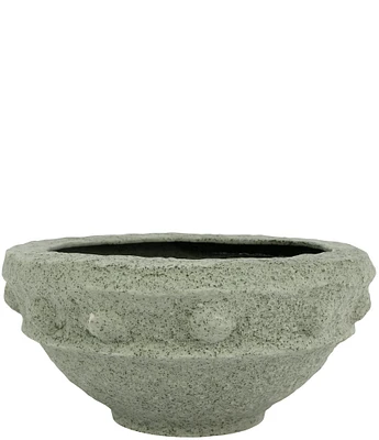 VIETRI Casa Sage Green Short Planter